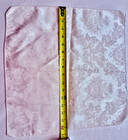 VTG, Elegantly Patterned White  Table Runner & 8 Matching Cloth Dinner Napkins — photo 7