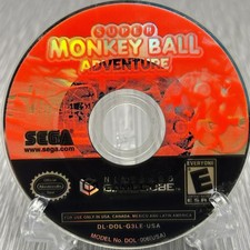 Super Monkey Ball: Adventure Nintendo GameCube - Disc Only