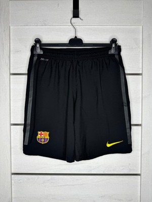 Nike FC Barcelona Training Shorts Black Men's Size M 2011/12 Dri-Fit FCB Soccer