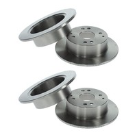 2 Bremsscheiben Ø 260 Mm Voll Bosch Passend FüR U.A. Honda Accord