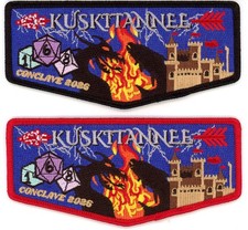 Kuskitannee 168 Conclave 2026 2 Patch Set Trader & Delegate