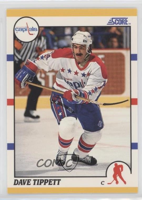 1990-91 Score Rookie & Traded Dave Tippett #29T 1m8