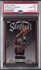 1996 TOPPS FINEST W/COATING #50 MICHAEL JORDAN PSA 10