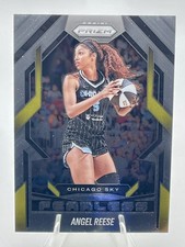 2025 Panini Prizm WNBA Angel Reese Fearless Insert #7 Chicago Sky