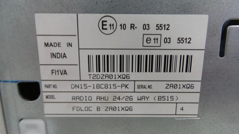 RADIO CD Ford EcoSport (JK8) 2016 DN1518C815PK - Bild 2 von 2