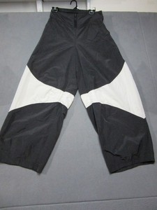 Free People Movement Pants Womens Small Black White Hi Five Baggy Wide Leg