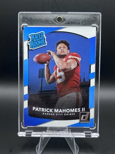 2018 Panini Donruss Patrick Mahomes II Rated Rookie #327 Kansas City Chiefs