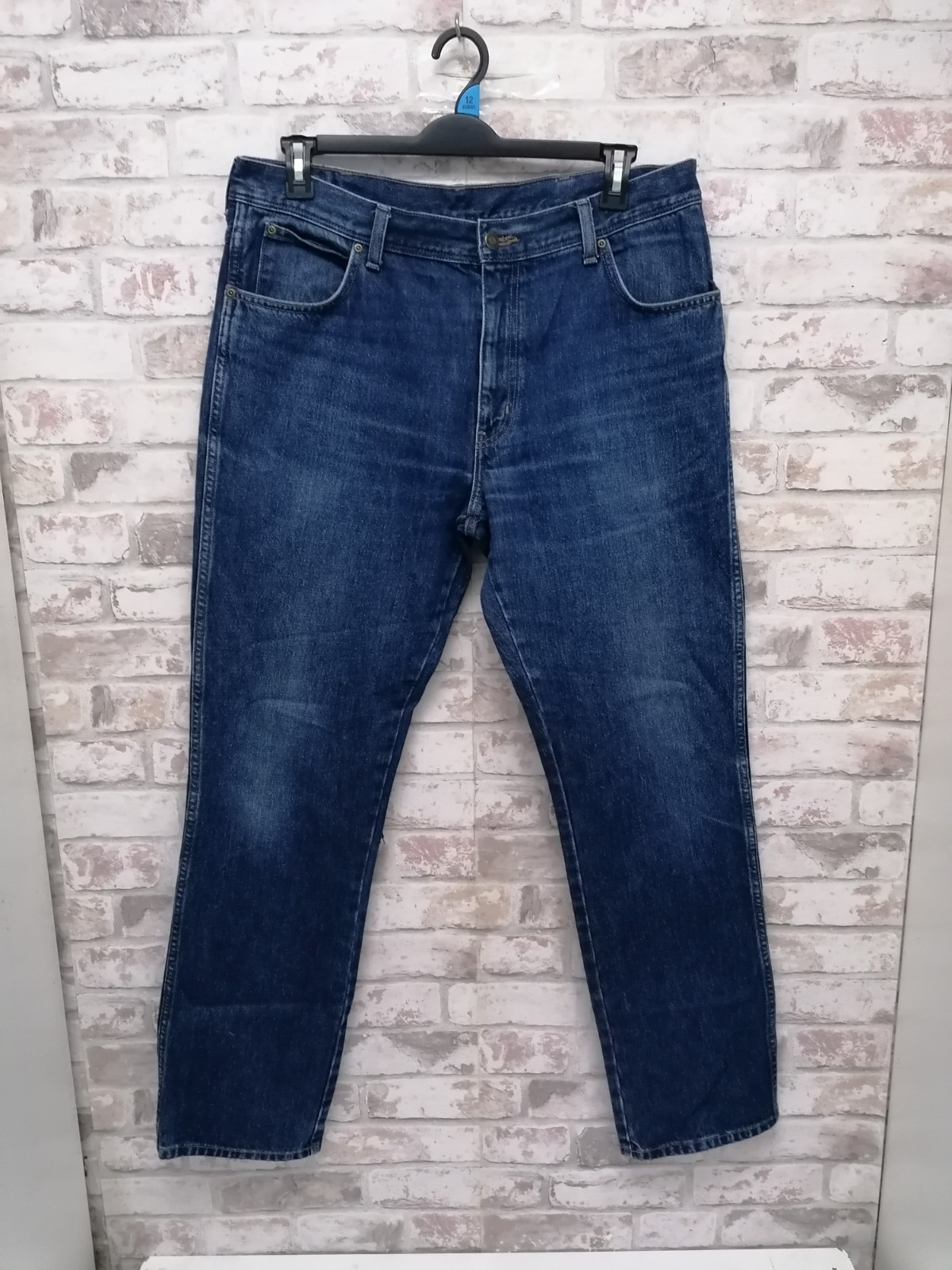 Wrangler Blue Jeans 100% Cotton Denim  Classic Size W38/L34