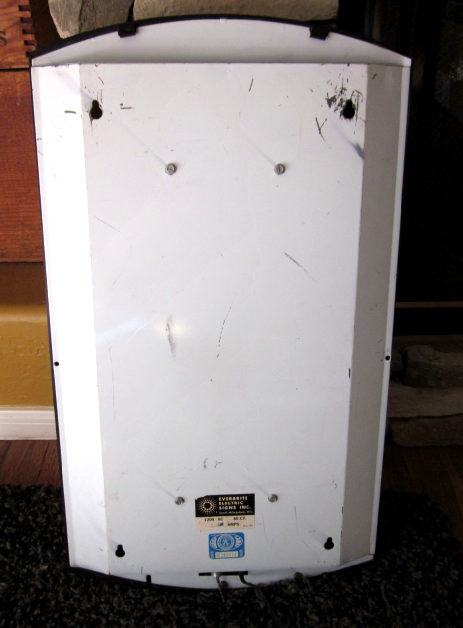 rare 1970 ON TAP SCHLITZ MALT LIQUOR BULL Motion Moving Beer Bar Pub Sign COOL!!