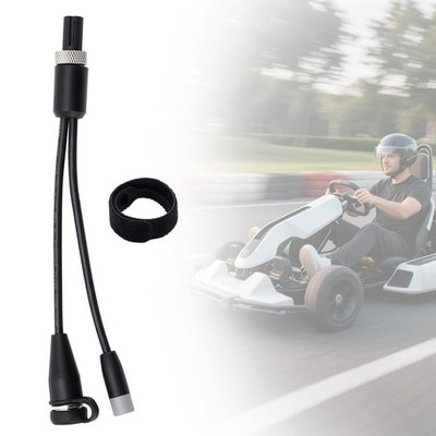 Y-Splitter Power Cable for Segway for Ninebot GoKart Kit 2/Gokart Pro 2, Y-Ty...