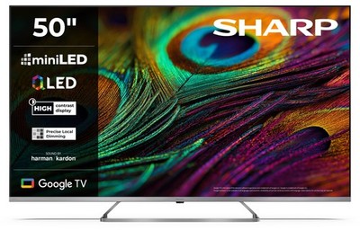50 Zoll Fernseher 4K QLED MiniLED Smart TV Harman Kardon - Sharp 50JP7265E