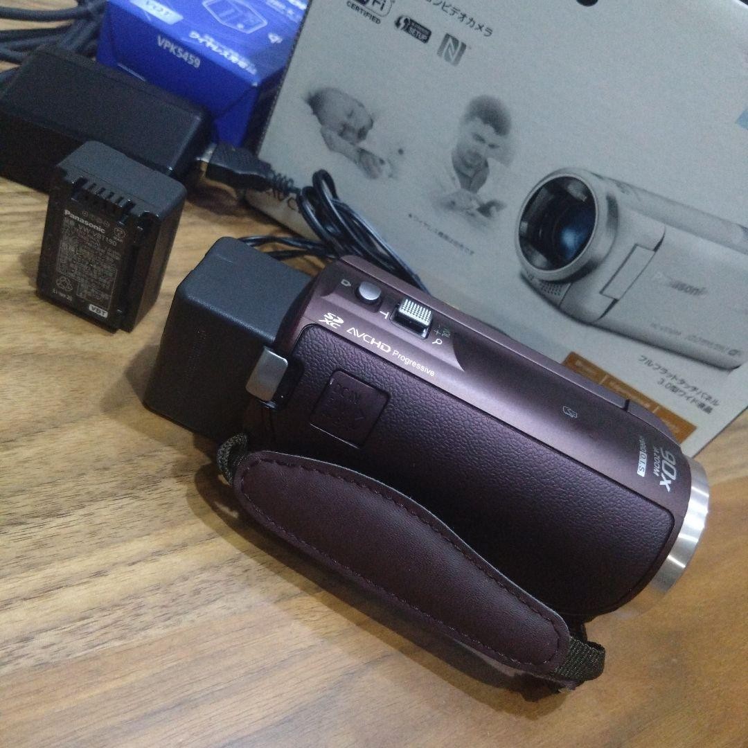 Panasonic　HC-V550M Panasonic HC-V550M Camcorder 90X Zoom Brown Tested Used