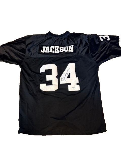 Bo Jackson Autographed Signed Oakland Raiders NFL Jersey Tristar National Hologram 