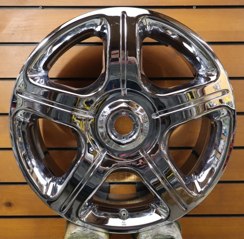 Bentley Arnage PD57154PC Aluminum OEM  18 x 8 Wheel Rim Chrome with CENTER Cap - Picture 1 of 11