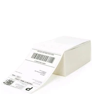 6000 4x6 Fanfold Thermal Shipping Labels UPS CERTIFIED / USPS fits most printers