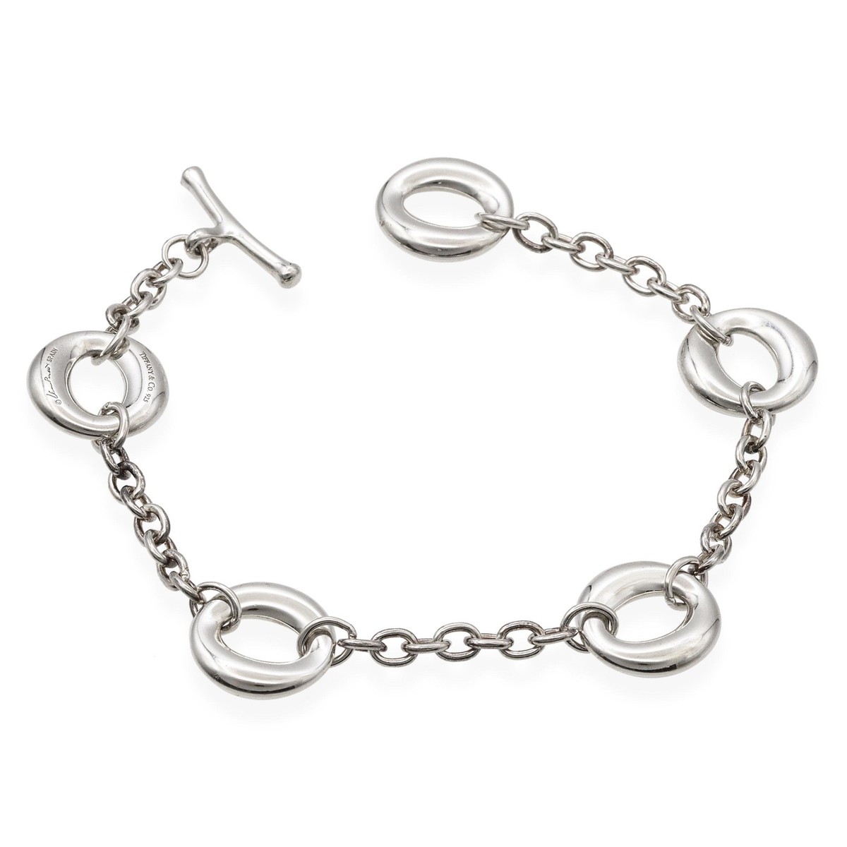 Tiffany & Co. Elsa Peretti Sterling Silver Sevillana Bracelet | eBay