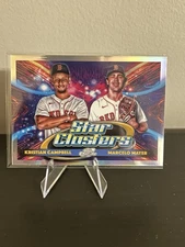 2025 Topps Chrome Cosmic Kristian Campbell Marcelo Mayer Star Clusters Red Sox