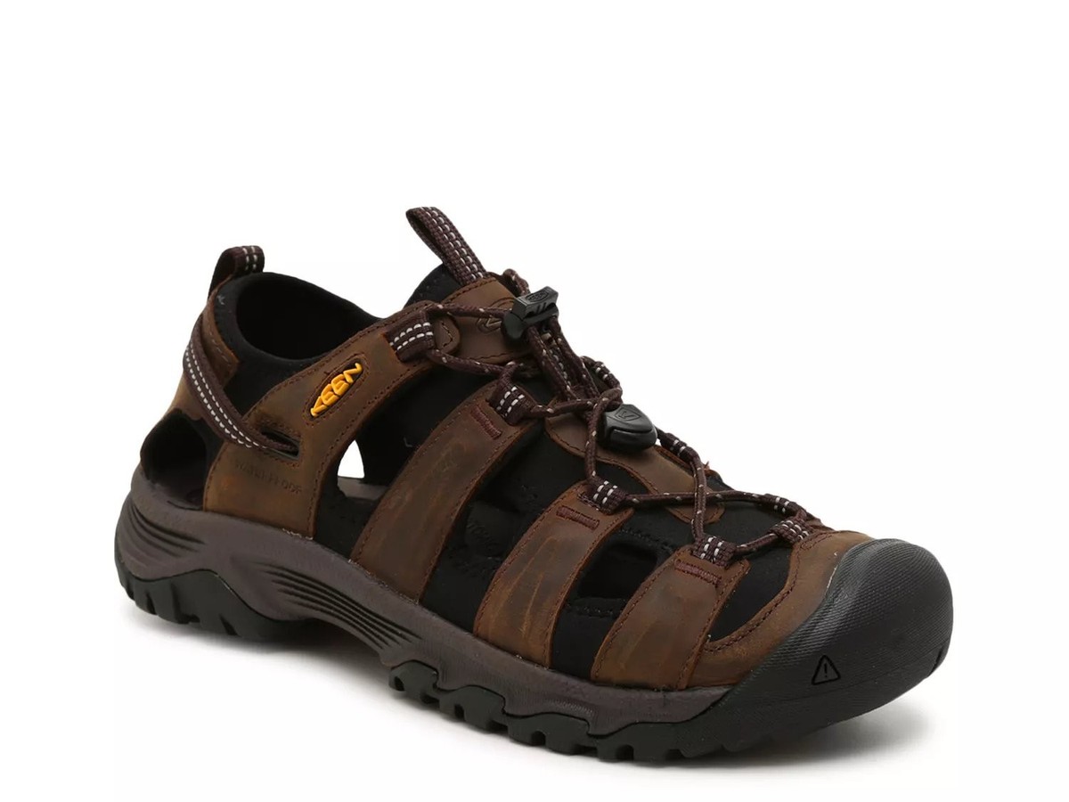 keen targhee III mens size 12 shoes brown letaher slingback waterproof sandals Amazon.com | KEEN unisex adult Targhee 3 Open Toe Hiking  main image 3