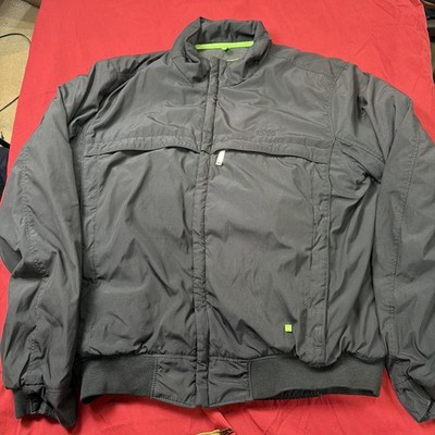 Hugo Boss Green Mens Navy Jadon 1 Jacket - Size L Slim Fit Missing