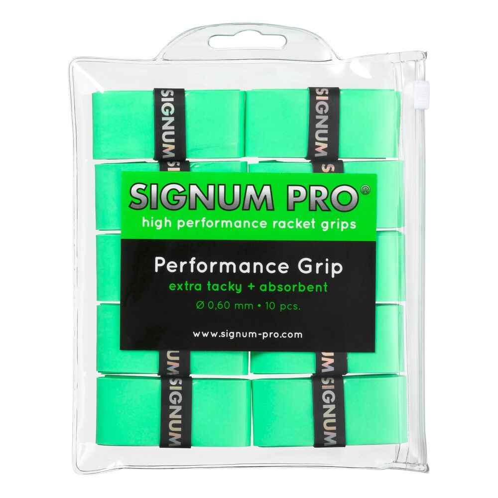 Теннисная ручка Signum Pro Performance Grip grün 10er Pack NEU