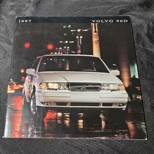 1997 Volvo 960 Original Sales Brochure Booklet Catalog Vintage Literature