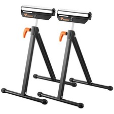 Portable Adjustable Height Roller Stand for Woodworking