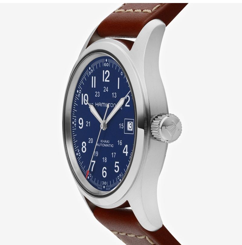 Hamilton Field Men's Leather Watch 154657690 image 6