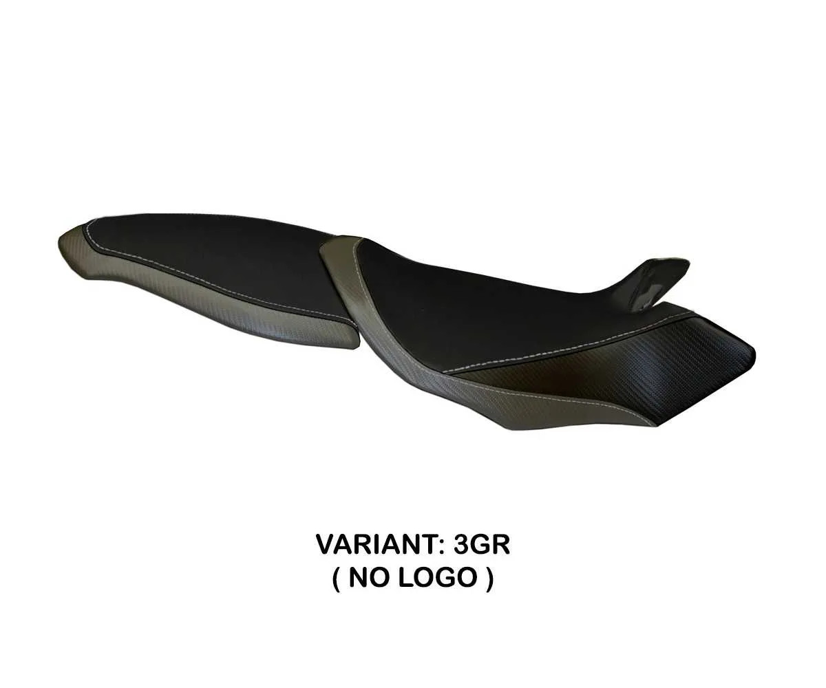 Seat saddle cover Nami 2 Gray GR TPZ Italia for MV Agusta Brutale 990R 2007 2015