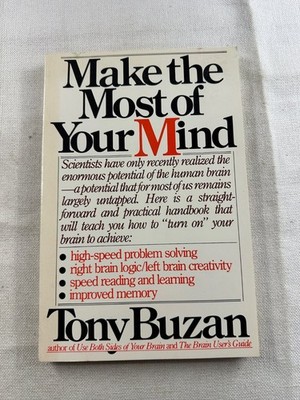 Make the Most of Your Mind Tony Buzan 1984 1st Printing Mind Power Linden Press