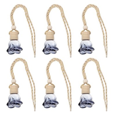 10pcs Auto hängen Parfümflasche Leeres Auto hängen Aromatherapieflaschen