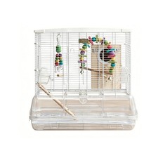 Acrylic Bird Cage Large Space Parrot Aviary Transparent Pet Habitat Breeding