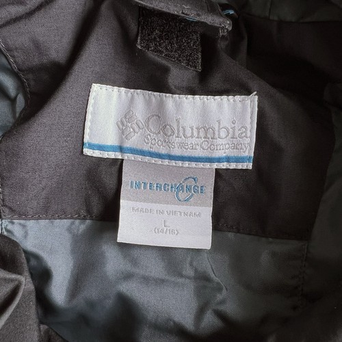 Columbia Jacket Coat Boys Large Blue 3-in-1 Interchange Omni Shield Fleece Zip - Picture 11 of 14
