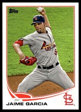 Jaime Garcia 2013 Topps #54 Cardinals MLB READ FREE SHIPPING AutographDen