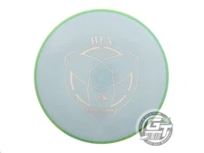 NEW Axiom Discs Fission Hex 166g Sky Blue Olive Rim Midrange Golf Disc
