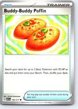 Buddy-Buddy Poffin 184/217 Common Ascended Heroes Pokemon Near Mint