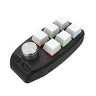 Gaming Mini Programming Macro Keyboard RGB Custom Knob Keyboard 6 Keys 1 Knob c