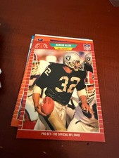 1989 Pro Set - Marcus Allen #182 Raiders