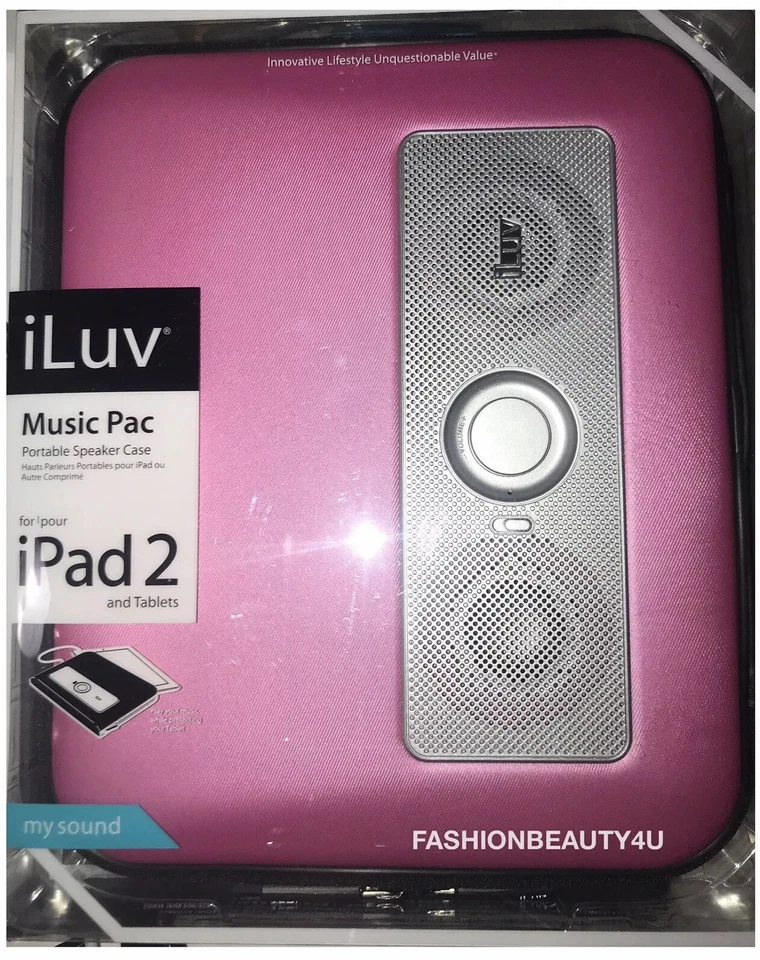 iLuv iSP210 питание путешествий динамик защитный молнии чехол iPad 2 3 4 + планшеты - Изображение 3 из 4