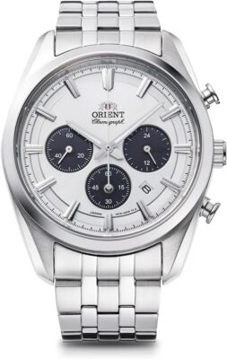 Orient Uhr Contemporary SOLAR Chronograph RN-TX0305S Herren Weiß