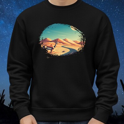 Gazelle Desert Road Sweatshirt Cosy And Perfect For Any Occasion Sbis4XL