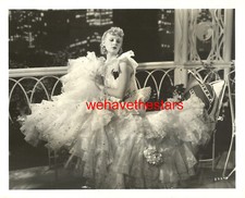 Vintage June Knight ADRIAN DESIGN GOWN 36 BROADWAY MELODY MGM Publicity Portrait