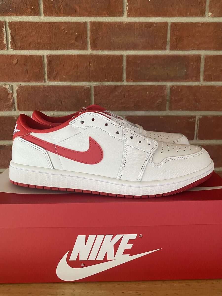 Size 10 - Air Jordan 1 Retro OG Low University Red for sale Size 10 - Air Jordan 1 Retro OG Low University Red for sale