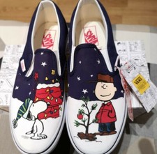 Slip On Vans Peanuts Snoopy Christmas Limited Edition n 36.5 (UK 4)original rare