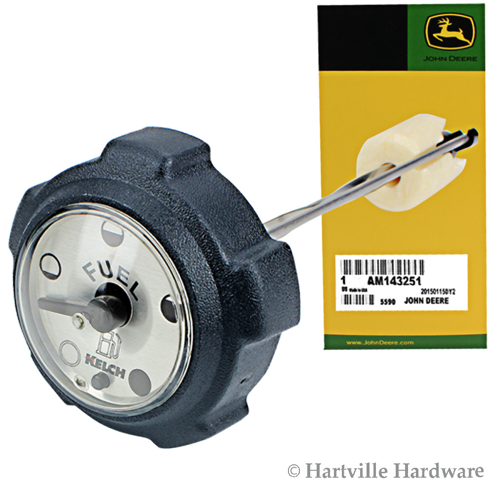 John Deere Original Equipment Fuel Tank Cap Gauge #AM143251