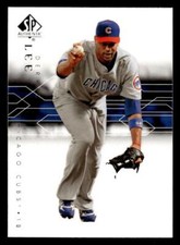 2008 SP Authentic #18 Derrek Lee Card Chicago Cubs