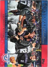 2011 Topps Opening Day Superstar Celebrations #SC5 Ubaldo Jimenez Colorado 