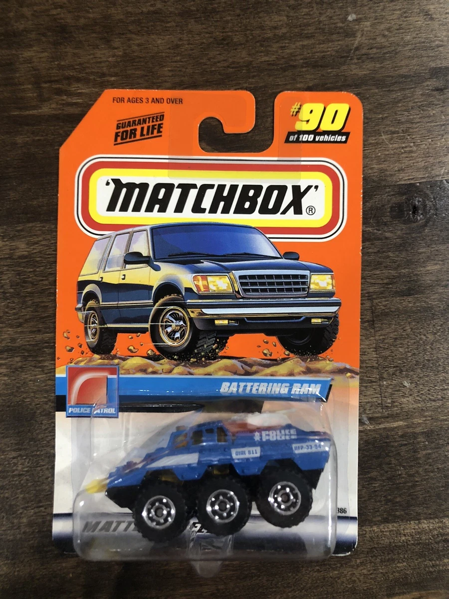 Matchbox police hotsell truck