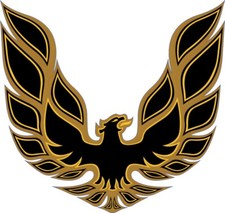 Pontiac Firebird 1977 logo Vinyl Sticker Waterproof