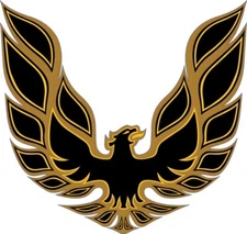 Pontiac Firebird 1977 logo Vinyl Sticker Waterproof