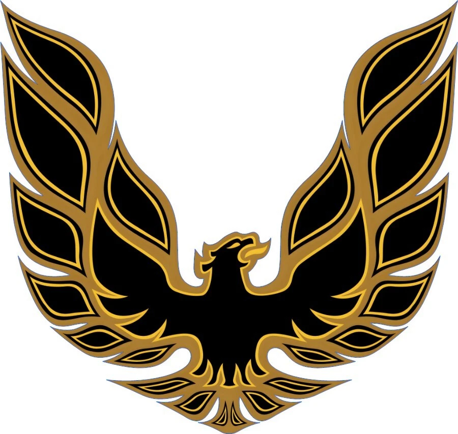 Pontiac Firebird 1977 logo Vinyl Sticker Waterproof